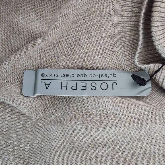 Joseph A. Brown Turtleneck Sweater NWT Size Small Light Brown Sweater - Picture 8 of 11